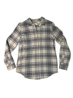 Altar'd State Flannel - Gray and White